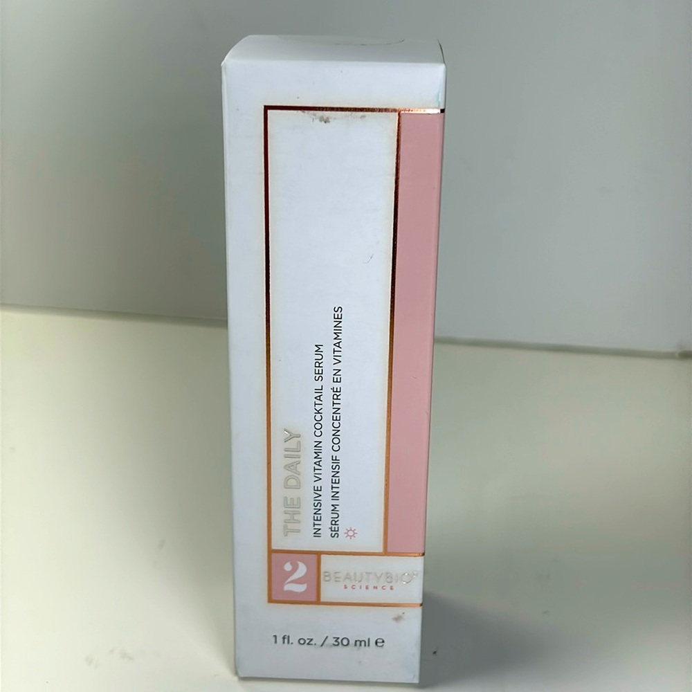 NIB Beautybio The Daily Intensive Vitamin Cocktail Serum 1 fl oz.